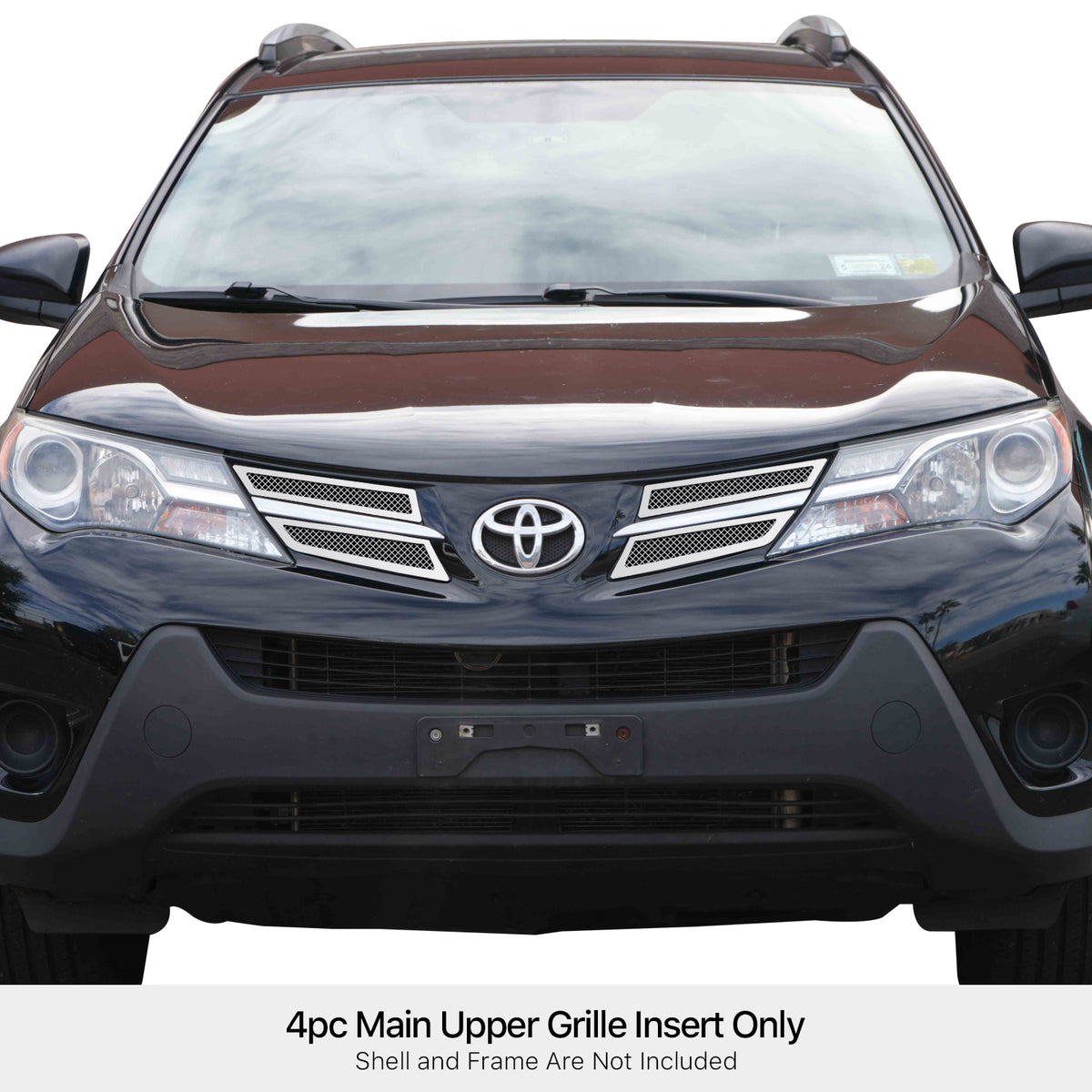 Stainless Steel Main Upper Mesh Grille 2013-2015 Toyota RAV4 GR20GEE81T