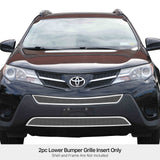 Stainless Steel Lower Bumper Mesh Grille 2013-2015 Toyota RAV4 GR20GEE82T