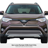 Stainless Steel Lower Bumper Mesh Grille 2016-2018 Toyota RAV4 With Camera (Not for SE) GR20GEE83T