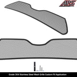 Stainless Steel Main Upper Black Wire Mesh Grille 2020-2025 Toyota Highlander Without Camera GR20GEJ41H