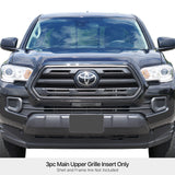 Stainless Steel Main Upper Black Wire Mesh Grille 2016-2019 Toyota Tacoma SR/ 2016-2019 Toyota Tacoma SR5 GR20GFC29H