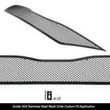 Stainless Steel Main Upper Black Wire Mesh Grille 2011-2017 Toyota Sienna SE only for honeycomb style GR20GFD99H