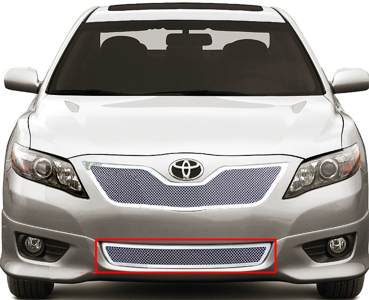 Stainless Steel Lower Bumper Mesh Grille 2010-2011 Toyota Camry  Not For SE And Hybrid Model GR20GFG36T
