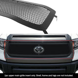 Stainless Steel Main Upper Black Wire Mesh Grille 2018-2019 Toyota Tundra with front sensor TSS GR20GFJ30H