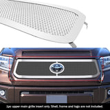 Stainless Steel Main Upper Mesh Grille 2018-2019 Toyota Tundra with front sensor TSS GR20GFJ30T