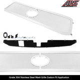 Stainless Steel Main Upper Mesh Grille 2018-2019 Toyota Tundra with front sensor TSS GR20GFJ30T