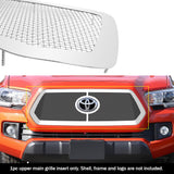 Stainless Steel Main Upper Mesh Grille 2018-2019 Toyota Tacoma with front sensor TSS GR20GFJ31T