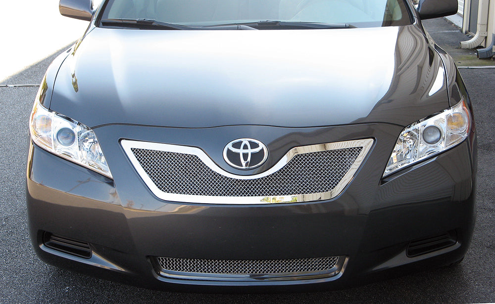 Stainless Steel Main Upper + Lower Bumper Mesh Grille 2007-2009 Toyota Camry GR20GGH40T