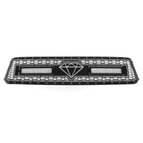Stainless Steel Main Upper Sheet Grille 2014-2017 Toyota Tundra Not fit with front sensor behind logo GR20LEI85L