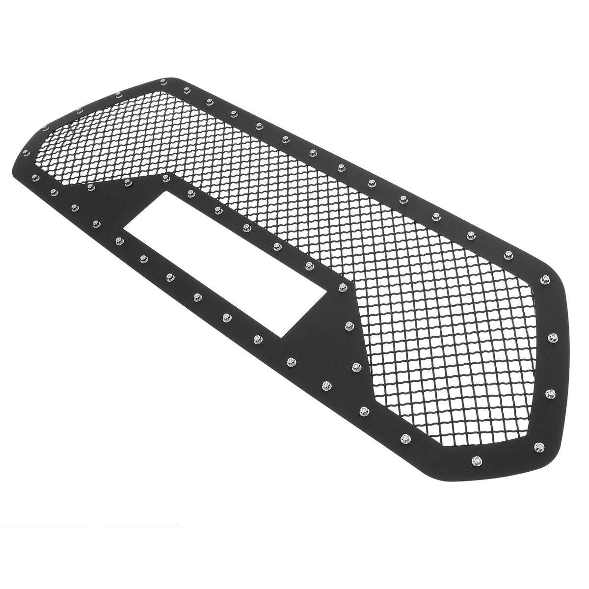 Stainless Steel Main Upper Rivet Grille 2016-2017 Toyota Tacoma Not Fit With Front Sensor GR20LFC58C