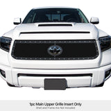 Stainless Steel Main Upper Rivet Grille 2018-2019 Toyota Tundra with front sensor TSS GR20LFJ30H