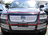 Stainless Steel Main Upper Mesh Grille 2003-2007 Volkswagen Touareg Not For Diesel Model GR22GEE06T