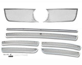 Stainless Steel Main Upper + Lower Bumper Mesh Grille 2003-2007 Volkswagen Touareg GR22GGH46T