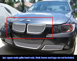 Stainless Steel Main Upper Mesh Grille 2006-2007 BMW 325I /2006-2007 BMW 330I GR23GEE26T