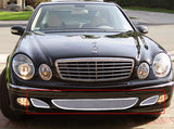 Stainless Steel Lower Bumper Mesh Grille 2003-2006 Mercedes-Benz E Class Not For AMG Sport Package And Avantgarde Trim Level GR26GEE18T