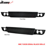 Lower Bumper Grille for GMC Yukon XL 1500 Denali 2007-2014 Sport Black ABS