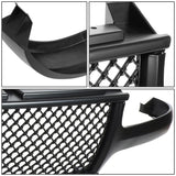 99-02 Chevy Silverado / 00-06 Suburban Glossy Mesh Grille - Matte Black