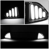 2015-2017 Ford Mustang Badgeless Honeycomb Mesh Grille - Black