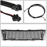 07-13 Chevrolet Silverado 1500 Vertical Slat Style LED Grille