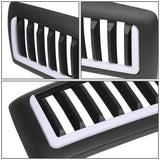 94-02 Dodge Ram Vertical Fence Style LED DRL Grille - Matte Black