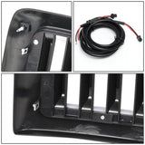 94-02 Dodge Ram Vertical Fence Style LED DRL Grille - Matte Black