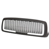 02-05 Dodge Ram Honeycomb Mesh Grille w/ LED DRL Lights Matte Black