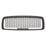 02-05 Dodge Ram Honeycomb Mesh Grille w/ LED DRL Lights Matte Black