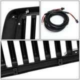 02-05 Dodge Ram Vertical Fence Style LED DRL Grille - Matte Black