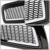 2009-2012 Dodge Ram 1500 Honeycomb Style LED DRL Grille - Black
