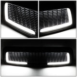 09-12 Dodge Ram 1500 Honeycomb Style LED DRL Grille - Matte Black