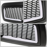 09-12 Dodge Ram 1500 Honeycomb Style LED DRL Grille - Matte Black