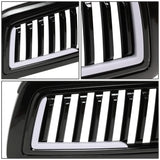 09-12 Dodge Ram 1500 Vertical Fence Style Grille w/ LED DRL Lights