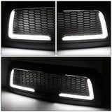2010-2018 Dodge Ram 2500/3500 Honeycomb Mesh Grille with LED DRL