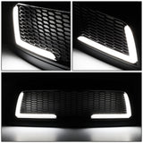 2010-2018 Dodge Ram 2500/3500 Honeycomb Mesh Grille with LED DRL
