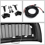 2010-2018 Dodge Ram 2500/3500 Honeycomb Mesh Grille with LED DRL