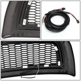 2010-2018 Dodge Ram 2500 3500 Honeycomb Mesh Grille with LED DRL