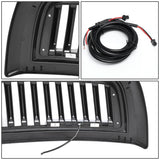 10-18 Dodge Ram 2500 3500 Vertical Fence Style LED DRL Grille Matte Black