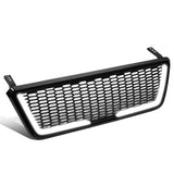 04-08 Ford F-150 Honeycomb Mesh Grille with LED DRL Lights - Black
