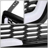 04-08 Ford F-150 Honeycomb Mesh Grille with LED DRL Lights - Black