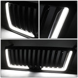 2004-2008 Ford F-150 Vertical Fence Style LED DRL Grille