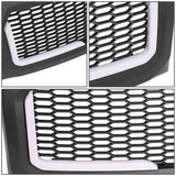 2009-2014 Ford F-150 Honeycomb Mesh Grille w/ LED DRL Lights