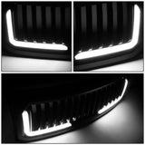 2009-2014 Ford F-150 Vertical Fence Style LED DRL Grille - Black