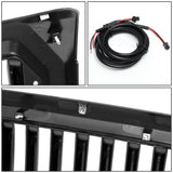 2009-2014 Ford F-150 Vertical Fence Style LED DRL Grille - Black