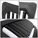2009-2014 Ford F-150 Vertical Fence Style LED DRL Grille - Matte Black