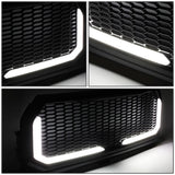2015-2017 Ford F-150 Honeycomb Mesh Grille with LED DRL Lights