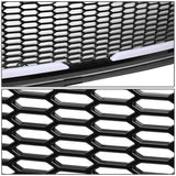 2015-2017 Ford F-150 Honeycomb Mesh Grille with LED DRL Lights