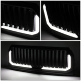 2015-2017 Ford F-150 Vertical Fence Style LED DRL Grille