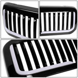 99-04 Ford F-250 F-350 F-450 F-550 Vertical Fence Style LED DRL Grille