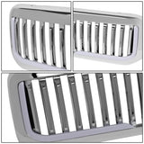 99-04 Ford F-250 F-350 F-450 F-550 Vertical Fence Style LED DRL Grille