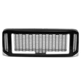 2005-2007 Ford F-250/F-350/F-450/F-550 Honeycomb Mesh Grille w/ LED DRL